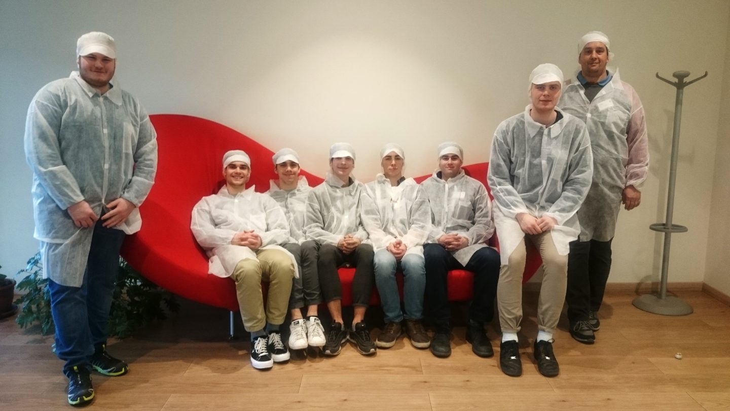 Jozef Stefan visita alla fabbrica Illy caffè